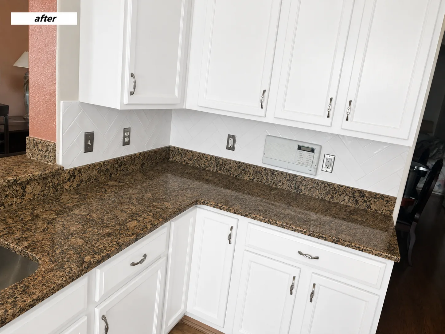 Backsplash Installation project by PaintRepublic LLC