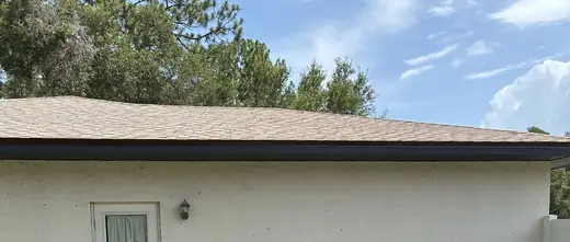 Gutter & exterior trim painting — after