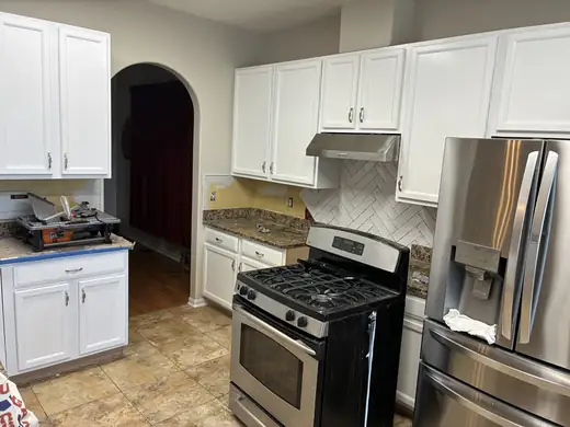 Cabinets, herringbone & more — during