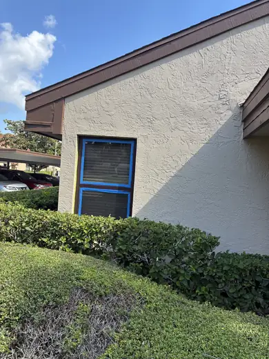 Window frame restoration — during